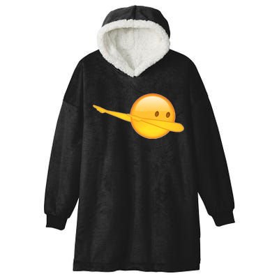 Dab Emoji Dabbing Hooded Wearable Blanket