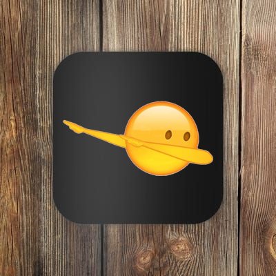 Dab Emoji Dabbing Coaster