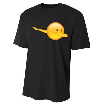 Dab Emoji Dabbing Performance Sprint T-Shirt