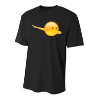 Dab Emoji Dabbing Youth Performance Sprint T-Shirt