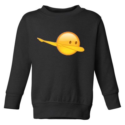 Dab Emoji Dabbing Toddler Sweatshirt