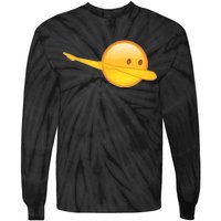 Dab Emoji Dabbing Tie-Dye Long Sleeve Shirt