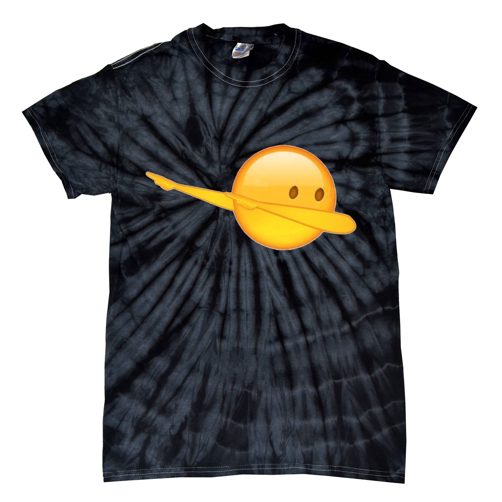 Dab Emoji Dabbing Tie-Dye T-Shirt