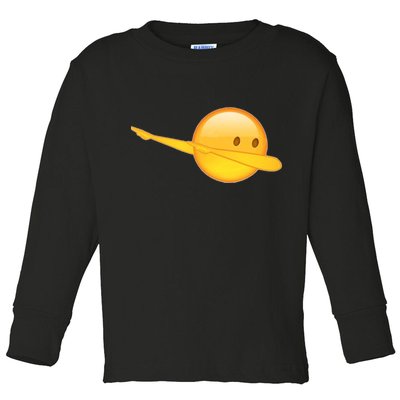 Dab Emoji Dabbing Toddler Long Sleeve Shirt