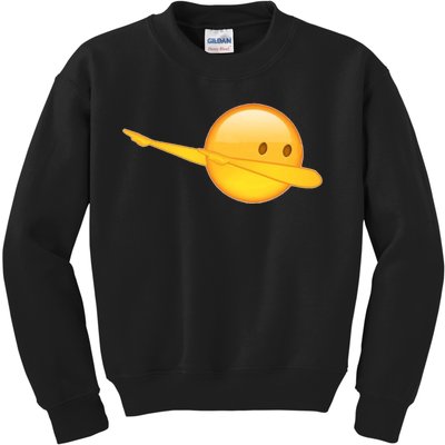 Dab Emoji Dabbing Kids Sweatshirt