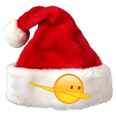 Dab Emoji Dabbing Premium Christmas Santa Hat