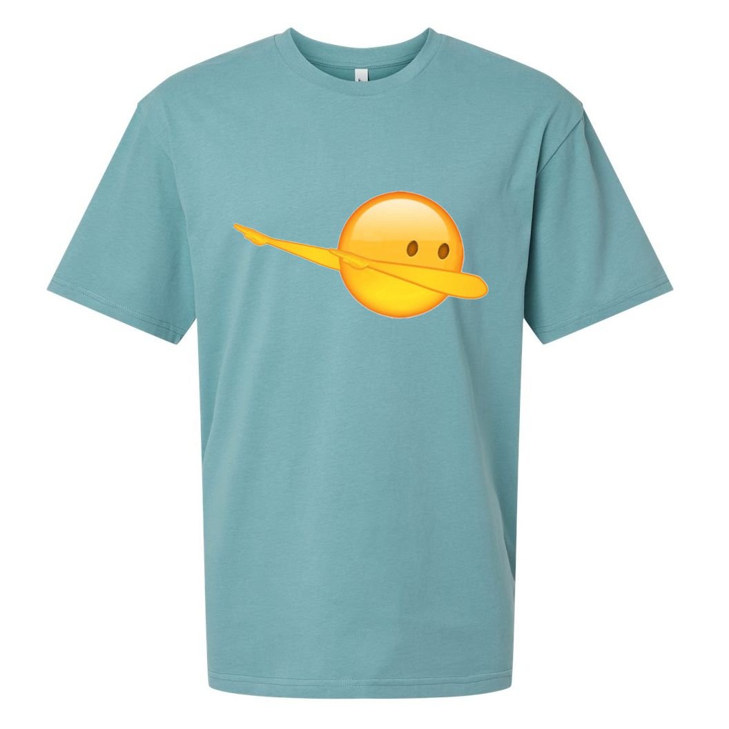 Dab Emoji Dabbing Sueded Cloud Jersey T-Shirt