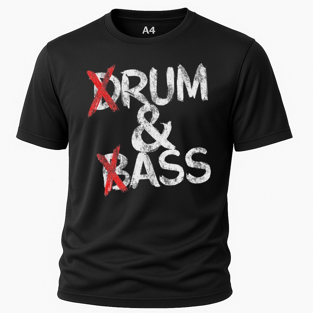 Drum And Bass Rum & Ass Vintage Cooling Performance Crew T-Shirt
