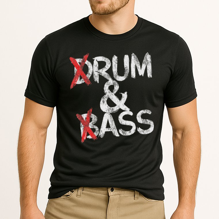 Drum And Bass Rum & Ass Vintage Cooling Performance Crew T-Shirt