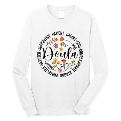 Doula Appreciation Birth Doula Postpartum Doula Doulas Long Sleeve Shirt