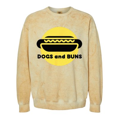 Dogs and Buns Colorblast Crewneck Sweatshirt