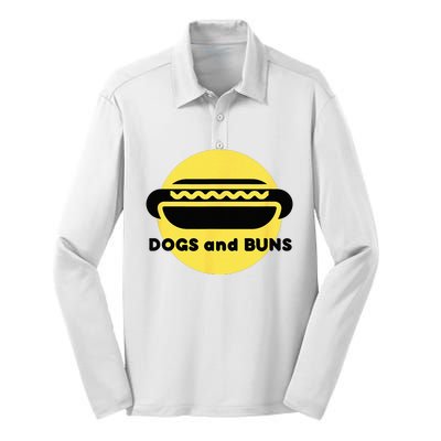 Dogs and Buns Silk Touch Performance Long Sleeve Polo