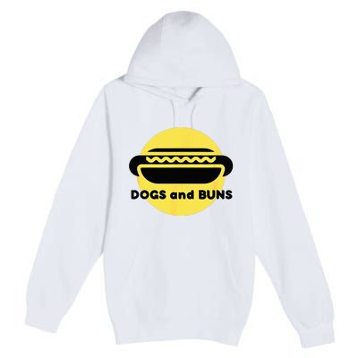 Dogs and Buns Premium Pullover Hoodie