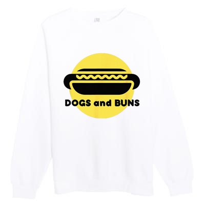 Dogs and Buns Premium Crewneck Sweatshirt