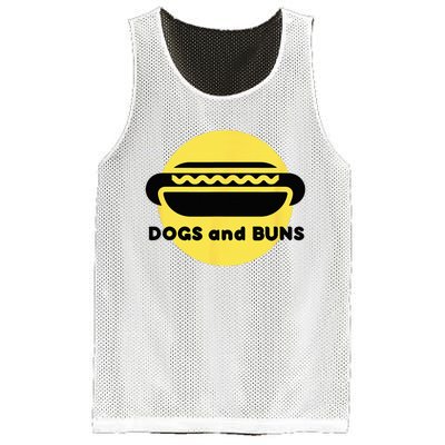 Dogs and Buns Mesh Reversible Basketball Jersey Tank