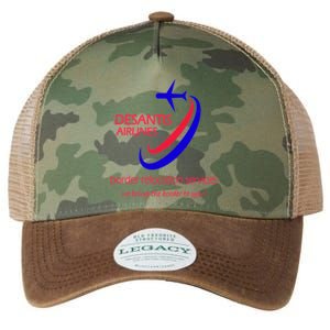 Desantis Airlines Border Relocation Services (C) Legacy Tie Dye Trucker Hat