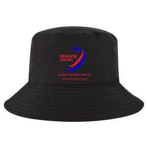 Desantis Airlines Border Relocation Services (C) Cool Comfort Performance Bucket Hat