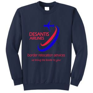 Desantis Airlines Border Relocation Services (C) Sweatshirt