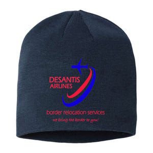 Desantis Airlines Border Relocation Services (C) Sustainable Beanie