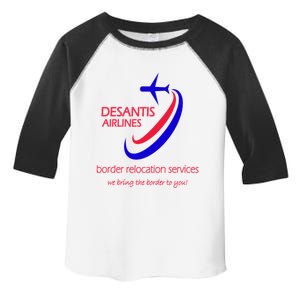 Desantis Airlines Border Relocation Services (C) Toddler Fine Jersey T-Shirt