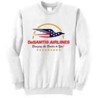 DeSantis Airlines Bringing The Border To You Funny Sweatshirt