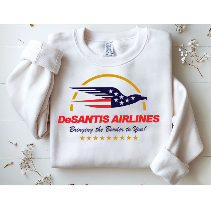 DeSantis Airlines Bringing The Border To You Funny Sweatshirt