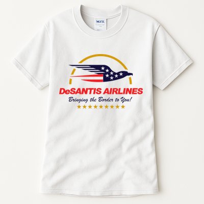 DeSantis Airlines Bringing The Border To You Funny Tall T-Shirt