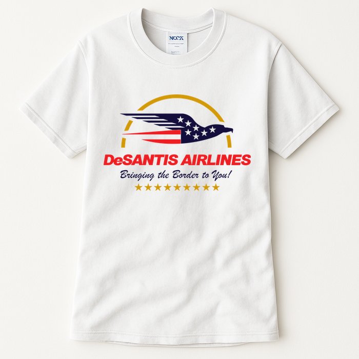 DeSantis Airlines Bringing The Border To You Funny Tall T-Shirt
