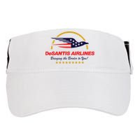 DeSantis Airlines Bringing The Border To You Funny Adult Drive Performance Visor
