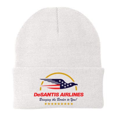 DeSantis Airlines Bringing The Border To You Funny Beanie