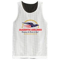 DeSantis Airlines Bringing The Border To You Funny Mesh Reversible Basketball Jersey Tank