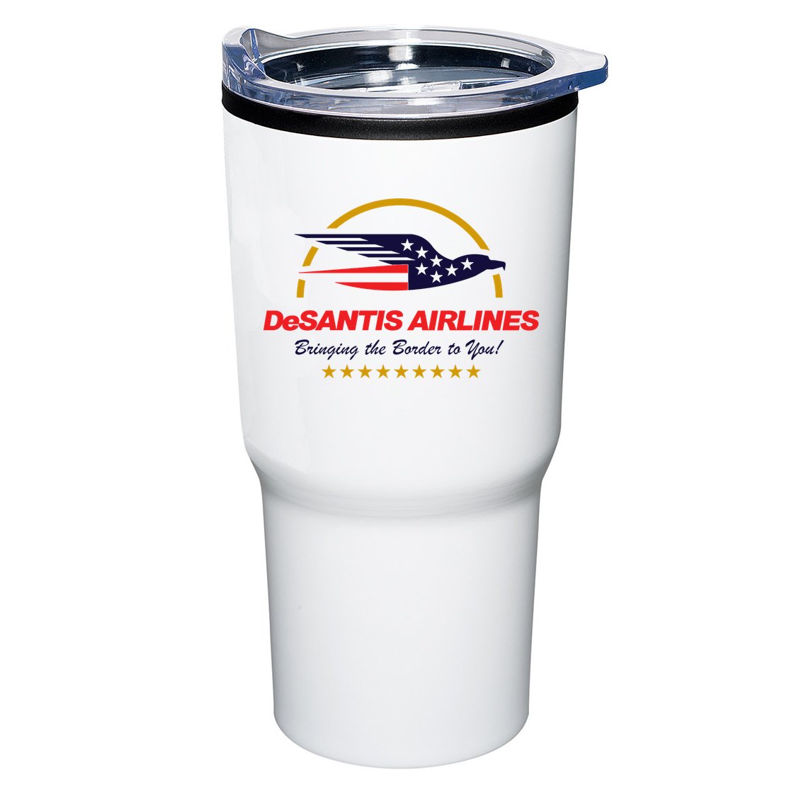 DeSantis Airlines Bringing The Border To You Funny Tumbler