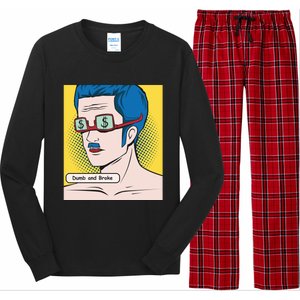 Dumb And Broke Long Sleeve Pajama Set