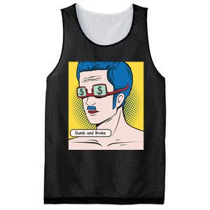 Dumb And Broke Mesh Reversible Basketball Jersey Tank