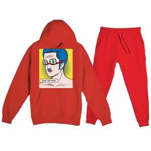 Dumb And Broke Premium Hooded Sweatsuit Set