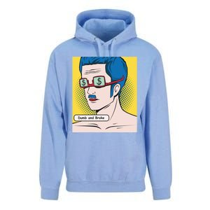 Dumb And Broke Unisex Surf Hoodie