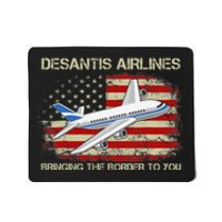 DeSantis Airlines Bringing The Border To You Funny DeSantis Mousepad