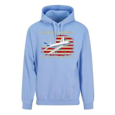 DeSantis Airlines Bringing The Border To You Funny DeSantis Unisex Surf Hoodie