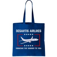 DeSantis Airlines Bringing The Border To You Tote Bag