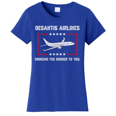 DeSantis Airlines Bringing The Border To You Women's T-Shirt