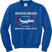 DeSantis Airlines Bringing The Border To You Kids Sweatshirt