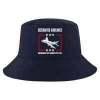 DeSantis Airlines Bringing The Border To You Funny Cool Comfort Performance Bucket Hat