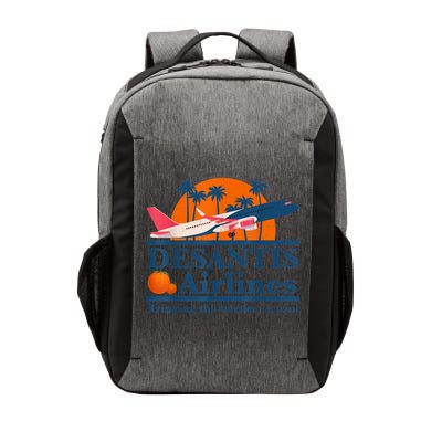 DeSantis Airlines Bringing The Border To You DeSantis 2024 Vector Backpack
