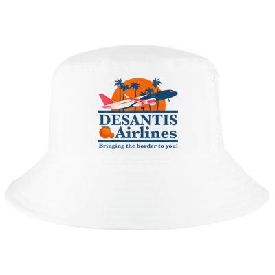 DeSantis Airlines Bringing The Border To You DeSantis 2024 Cool Comfort Performance Bucket Hat