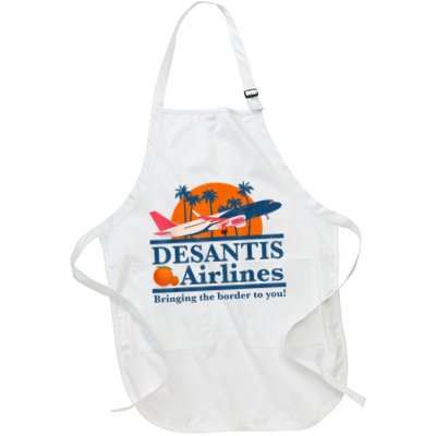 DeSantis Airlines Bringing The Border To You DeSantis 2024 Apron
