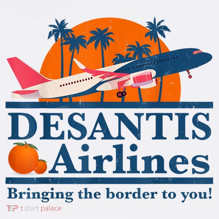 DeSantis Airlines Bringing The Border To You DeSantis 2024 Apron