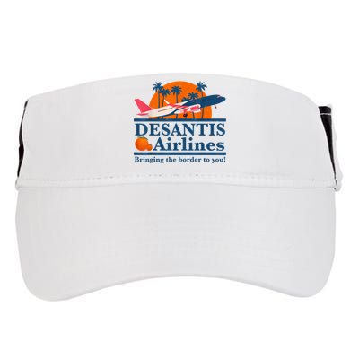 DeSantis Airlines Bringing The Border To You DeSantis 2024 Adult Drive Performance Visor