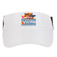 DeSantis Airlines Bringing The Border To You DeSantis 2024 Adult Drive Performance Visor
