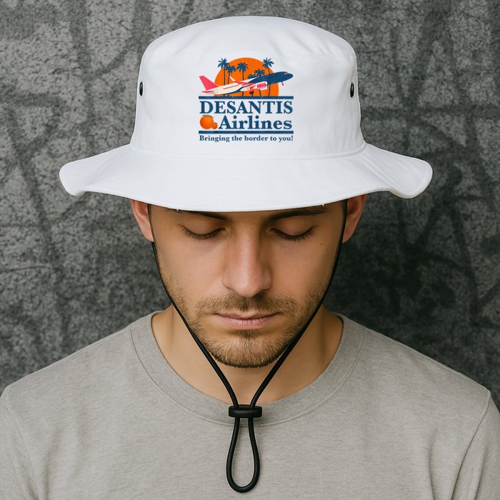 DeSantis Airlines Bringing The Border To You DeSantis 2024 Bucket Hat