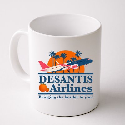 DeSantis Airlines Bringing The Border To You DeSantis 2024 Mug